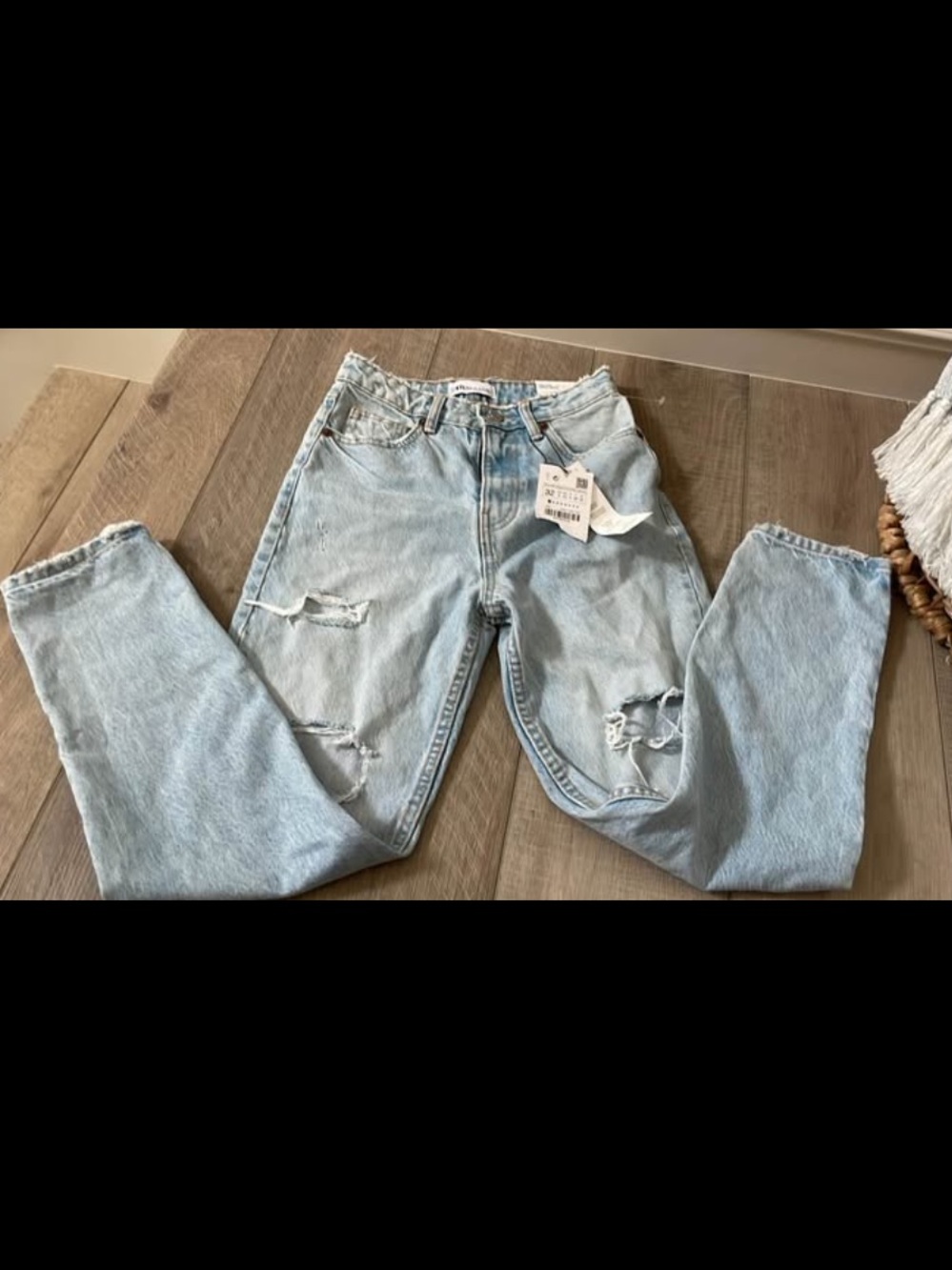 Zara Classic Mom Fit Denim Jeans Size 00